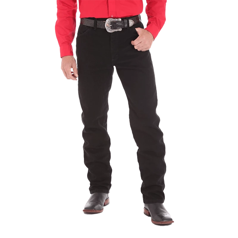 Wrangler Men's Black Cowboy Cut Original Fit Jean