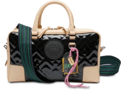 Consuela Inked Satchel Bag