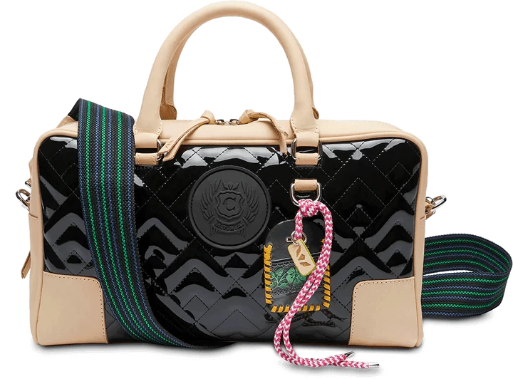 Consuela Inked Satchel Bag