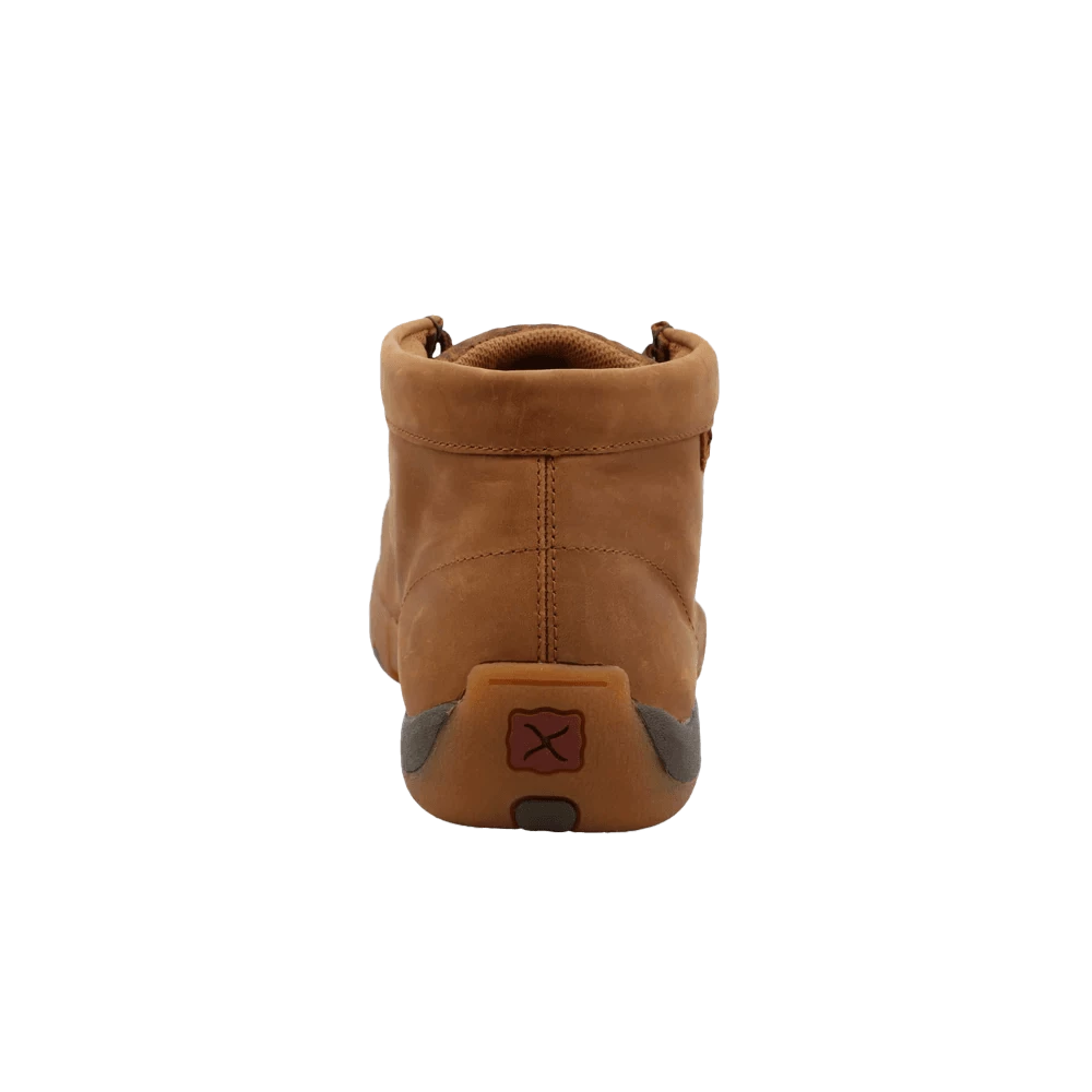 Twisted X Men's Chukka Driving Moc Bomber Brown Work Boot - Image 3