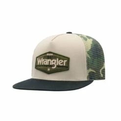 Wrangler Mens Camo Twill Cap